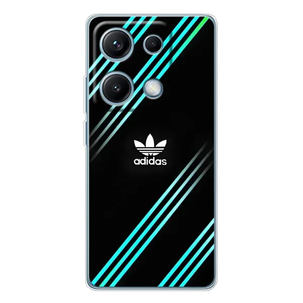 Чохол з принтом «Адідас з полосами» для Xiaomi Redmi Note 14S
