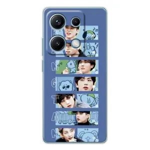 Чохли BTS для Xiaomi Redmi Note 14S (AlphaPrint) (Bangtan)
