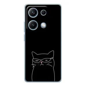 Чохол з малюнком кіт на Xiaomi Redmi Note 14S