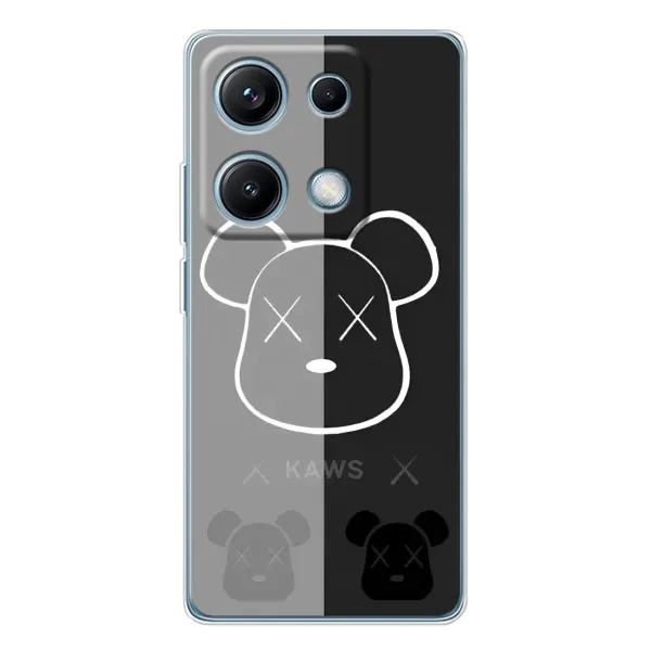 Чохол з принтом «БеарБрік очі» для Xiaomi Redmi Note 14S