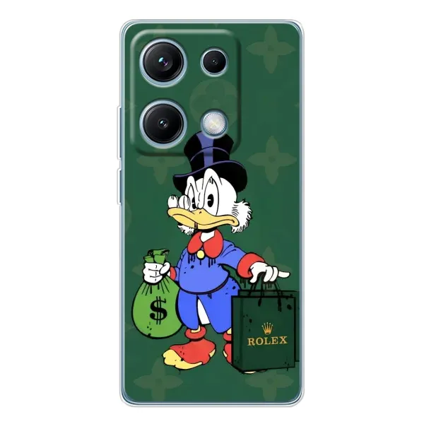 Чехол с принтом «Богатая Утка» для Xiaomi Redmi Note 14S