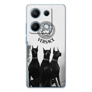 Чохли VERSACE для Редмі Нот 14С (PREMIUMPrint) (Доберман Версаче)