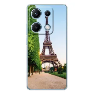Чохол Ейфелева Вежа Xiaomi Redmi Note 14S - (AlphaPrint) (Дорога до Парижу)