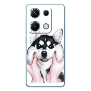 Чохли з собаками для Xiaomi Redmi Note 14S (VPrint) (Радісний Хаскі)