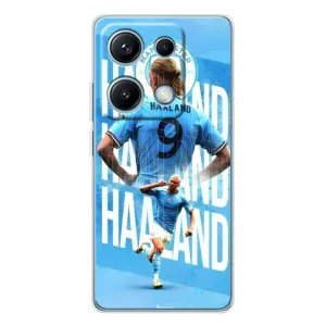 Чехлы с футболистом Ерлинг Холанд для Xiaomi Redmi Note 14S (AlphaPrint) (Erling Haaland)
