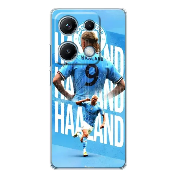 Чохол з принтом «Erling Haaland» для Xiaomi Redmi Note 14S