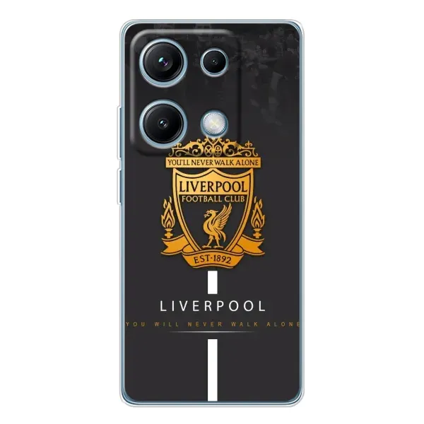 Чохол з принтом «FC Liverpool» для Xiaomi Redmi Note 14S Чохол з принтом «FC Liverpool» для Xiaomi Redmi Note 14S