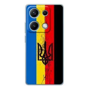 Украинские Чехлы для Xiaomi Redmi Note 14S с картинкой УПА (AlphaPrint) (Прапор УПА)