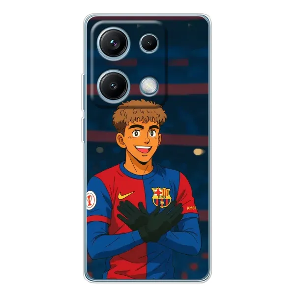 Чохол з принтом «Футболіст Ямаль» для Xiaomi Redmi Note 14S