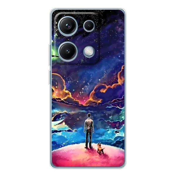 Чохол з принтом «Вид Галактики» для Xiaomi Redmi Note 14S