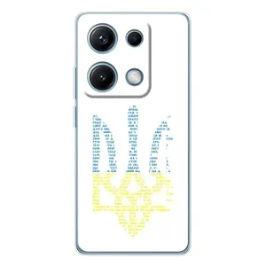 Чохли для Xiaomi Redmi Note 14S Укр. Символіка (AlphaPrint) (Герб з букв)