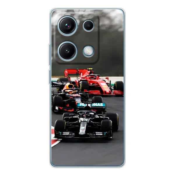 Чохол з принтом «Гонка Формула 1» для Xiaomi Redmi Note 14S Чохол з принтом «Гонка Формула 1» для Xiaomi Redmi Note 14S