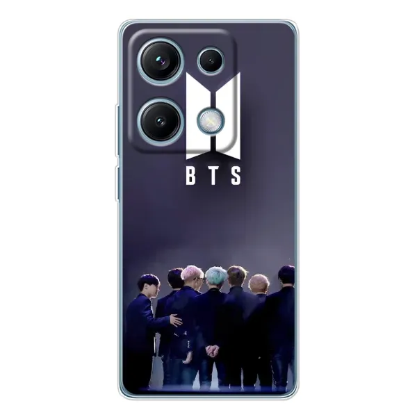Чохол з принтом «Група BTS» для Xiaomi Redmi Note 14S Чохол з принтом «Група BTS» для Xiaomi Redmi Note 14S