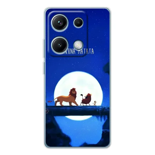 Чохол з принтом «Хакуна Матата» для Xiaomi Redmi Note 14S Чохол з принтом «Хакуна Матата» для Xiaomi Redmi Note 14S