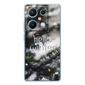 Новорічні, Святкові Чохли для Xiaomi Redmi Note 14S - 2024 год (Hello winter)