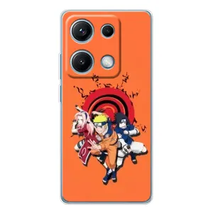 Naruto Anime Чохли для Редмі Нот 14С (AlphaPrint) (команда Наруто)