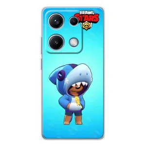 Чохол з принтом «Леон акула» для Xiaomi Redmi Note 14S