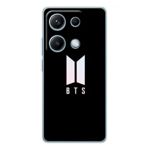 Чохли BTS для Xiaomi Redmi Note 14S (AlphaPrint) (Лого BTS)