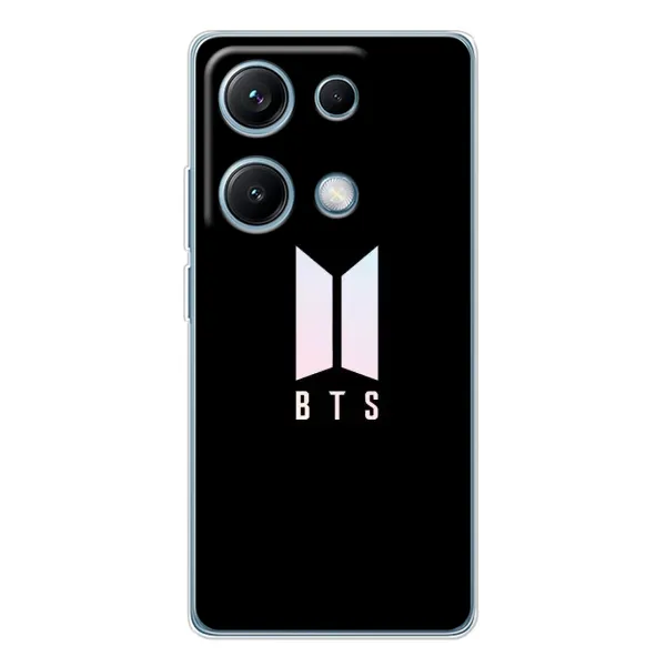 Чохол з принтом «Лого BTS» для Xiaomi Redmi Note 14S Чохол з принтом «Лого BTS» для Xiaomi Redmi Note 14S