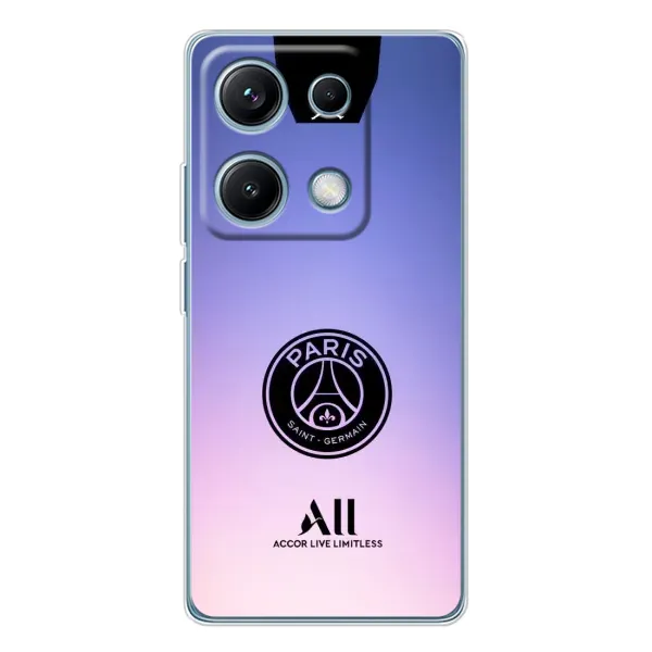 Чохол з принтом «лого PSG» для Xiaomi Redmi Note 14S Чохол з принтом «лого PSG» для Xiaomi Redmi Note 14S