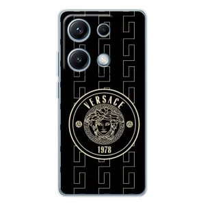 Чохли VERSACE для Редмі Нот 14С (PREMIUMPrint) (Лого Версаче)