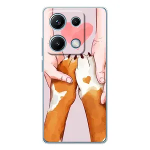 Чохли з собаками для Xiaomi Redmi Note 14S (VPrint) (Любовь до собак)