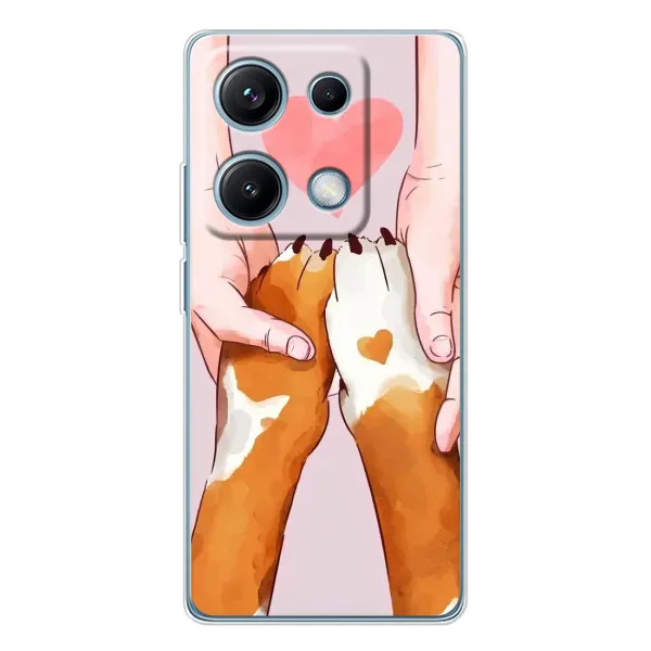 Чехол с принтом «Любовь к собакам» для Xiaomi Redmi Note 14S