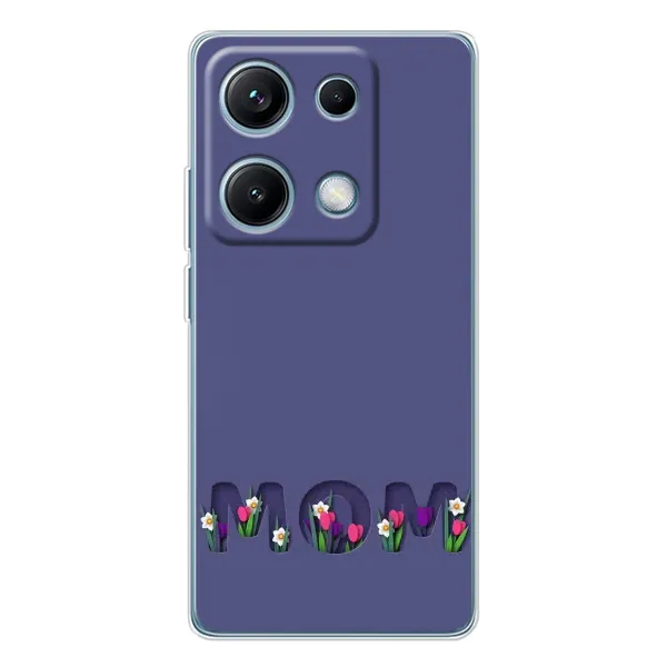 Чохол з принтом «Мама в квітах» для Xiaomi Redmi Note 14S