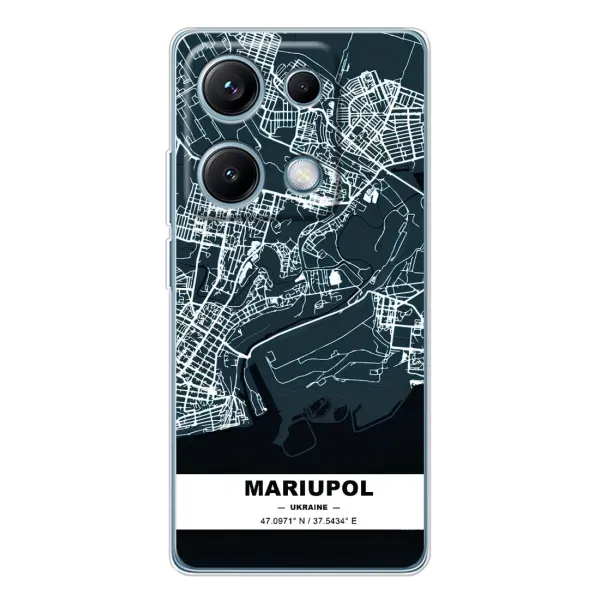 Чохол з принтом «Маріуполь» для Xiaomi Redmi Note 14S