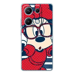 Міккі Маус чохол для Xiaomi Redmi Note 14S (AlphaPrint - Мультяшні) (Маус в окулярах)