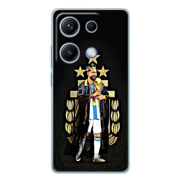 Чохол з принтом «Мессі Король» для Xiaomi Redmi Note 14S