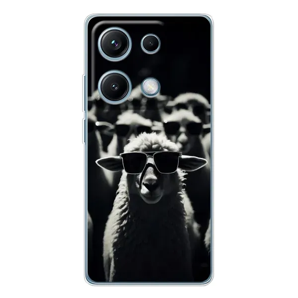 Чехол с принтом «Овечка в очках» для Xiaomi Redmi Note 14S Чехол с принтом «Овечка в очках» для Xiaomi Redmi Note 14S