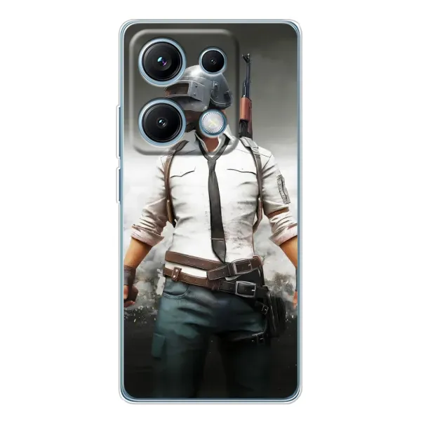 Чехол с принтом «Пабг мен» для Xiaomi Redmi Note 14S Чехол с принтом «Пабг мен» для Xiaomi Redmi Note 14S