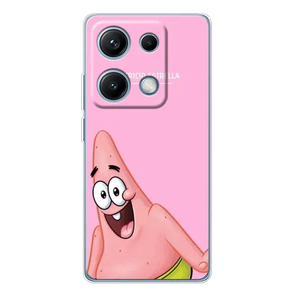 Чехол с принтом «Персонаж Патрик» для Xiaomi Redmi Note 14S