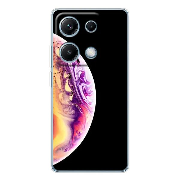 Чохол з принтом «Планета Айфон» для Xiaomi Redmi Note 14S
