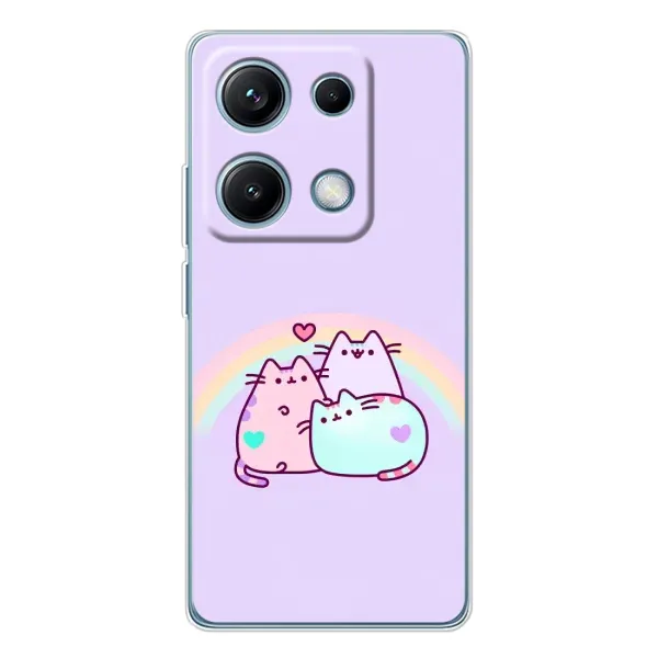 Чехол с принтом «Радужные котики» для Xiaomi Redmi Note 14S Чехол с принтом «Радужные котики» для Xiaomi Redmi Note 14S
