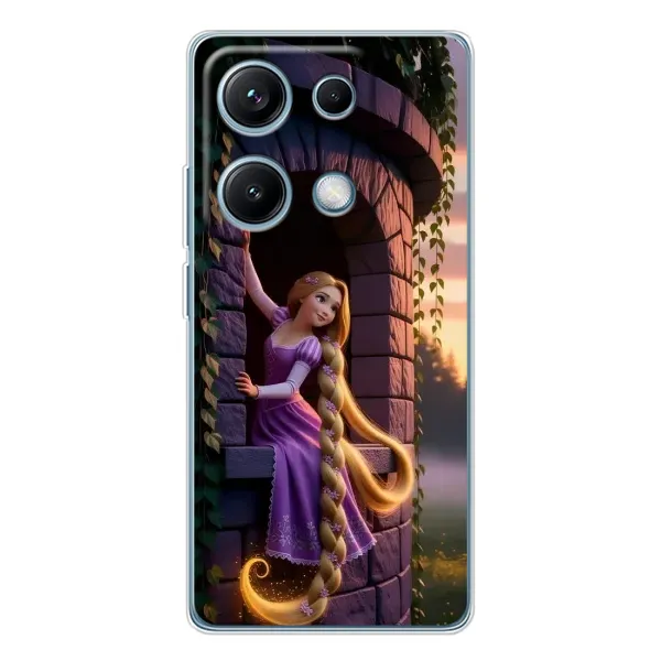 Чохол з принтом «Рапунцель на вежі» для Xiaomi Redmi Note 14S