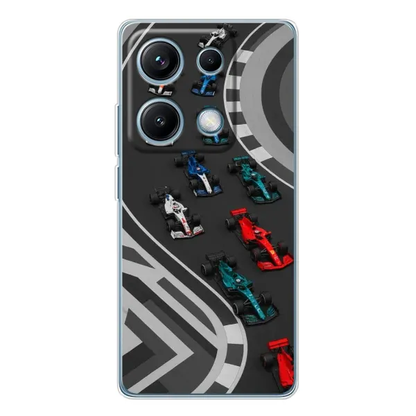 Чохол з принтом «Траса Ф1» для Xiaomi Redmi Note 14S Чохол з принтом «Траса Ф1» для Xiaomi Redmi Note 14S