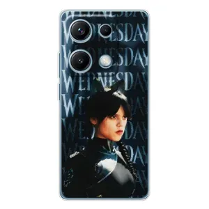 Чохли Венсдей на Xiaomi Redmi Note 14S Уенсдей (AlphaPrint) (Венздей кішка)