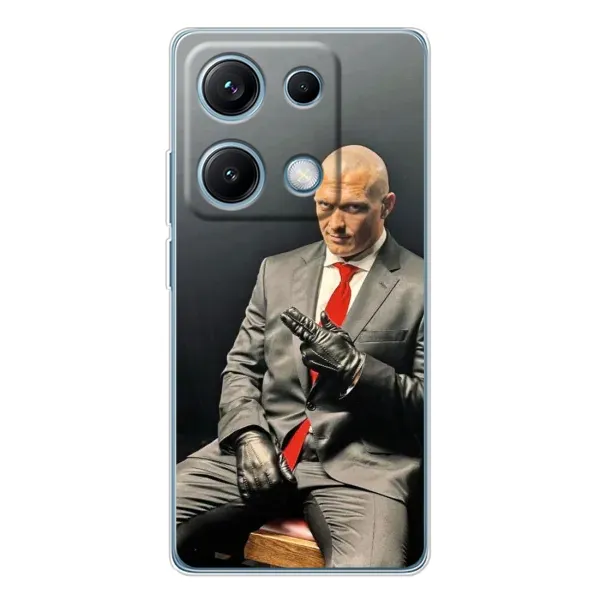Чохол з принтом «Усик Hitman» для Xiaomi Redmi Note 14S