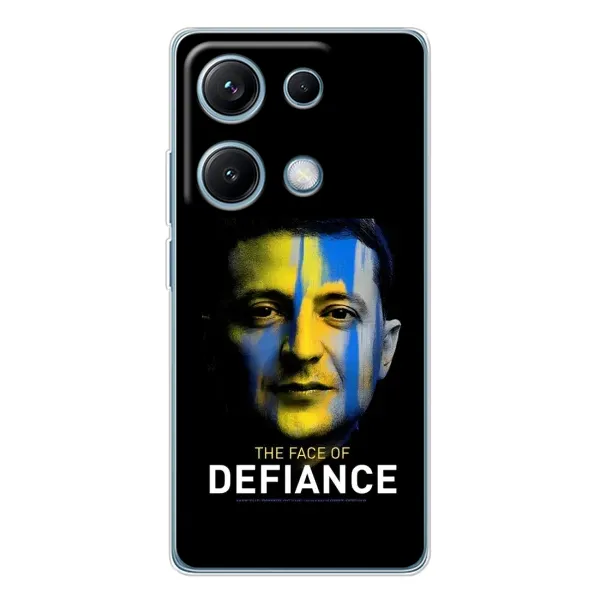 Чехол с принтом «В. Зеленский» для Xiaomi Redmi Note 14S Чехол с принтом «В. Зеленский» для Xiaomi Redmi Note 14S