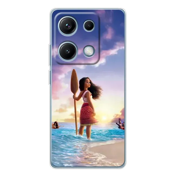 Чохол з принтом «Моана з веслом» для Xiaomi Redmi Note 14S