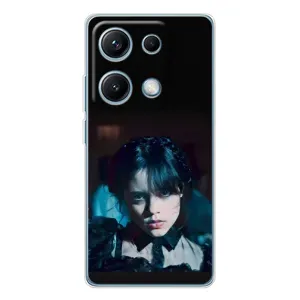 Чохли Венсдей на Xiaomi Redmi Note 14S Уенсдей (AlphaPrint) (погляд Венздей)