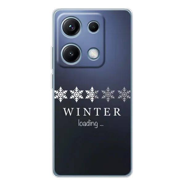 Чехол с принтом «Winter loading» для Xiaomi Redmi Note 14S Чехол с принтом «Winter loading» для Xiaomi Redmi Note 14S