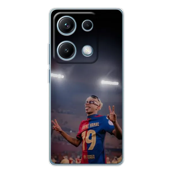 Чохол з принтом «Ямаль на стадіоні» для Xiaomi Redmi Note 14S