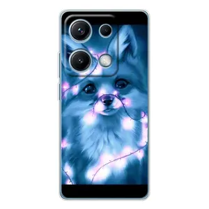 Чохли з картинкою Лисичка для Xiaomi Redmi Note 14S (VPrint) (Яскрава лисичка)