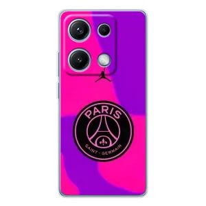 Чехлы PSG для Xiaomi Redmi Note 14S (AlphaPrint) (яркий ПСЖ)
