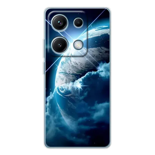 Чохол з принтом «Земля з космоса» для Xiaomi Redmi Note 14S