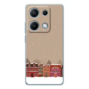 Новорічні, Святкові Чохли для Xiaomi Redmi Note 14S - 2024 год (Зимове місто)