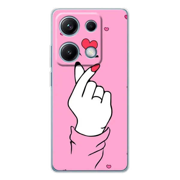 Чохол з принтом «Знак Love» для Xiaomi Redmi Note 14S Чохол з принтом «Знак Love» для Xiaomi Redmi Note 14S